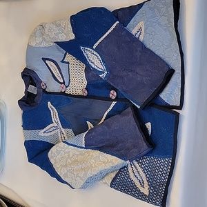 Indigo Moon Button Up Jacket